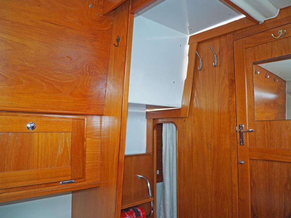 Achterkajuit, Accommodatie
